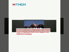 65 Inch Digital Smart Whiteboard Çok Kullanıcı Destek ve USB2.0/3.0 Arayüzü ile Akıllı İşbirliği