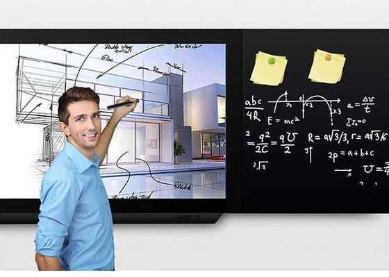 86 inç LED Akıllı Dokunma Dijital Blackboard Etkileşimli Okul Sınıfı