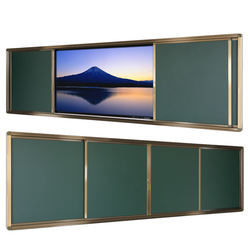 86 Inch Push Pull Digital Chalk Board Eğitim Eğitimi için Akıllı Manyetik