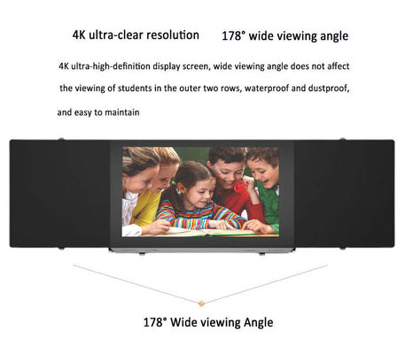 86 Inch Akıllı Akıllı Blackboard Bağlantılı Etkileşimli Whiteboard Çözümü