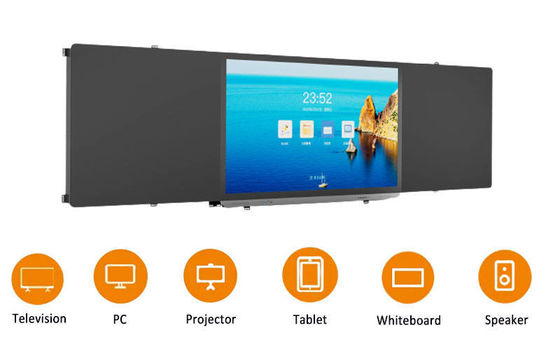 Kablosuz projeksiyonla 75 inçlik 4k Smart Dijital Blackboard Dokunmatik Ekran