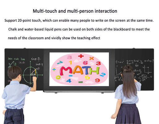 Kablosuz projeksiyonla 75 inçlik 4k Smart Dijital Blackboard Dokunmatik Ekran
