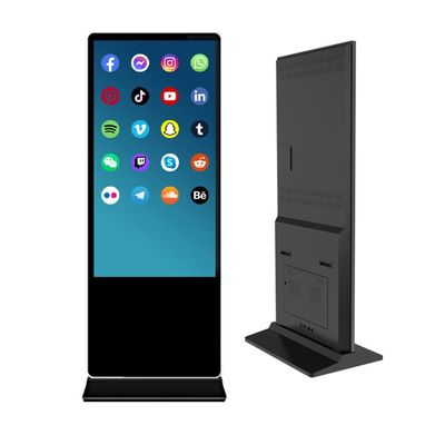 Android Windows işletim sistemi ile iç kat ayakta dijital işaretleme ekranı