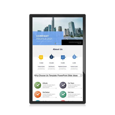 Reklam Yayın Duvar Montajlı Dijital Tabela LED LCD OLED Ekranla