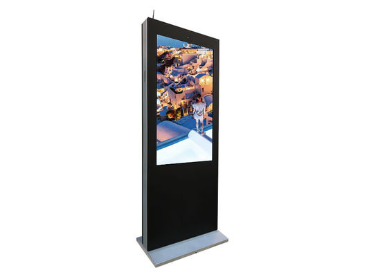Hava koşullarına dayanıklı dış mekan dijital işaretleme dış mekan dokunmatik ekran Kiosk OEM