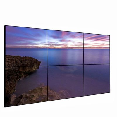 65 Inç LCD Splicing Screen Yüksek parlaklık Reklam MTHGH 500 Nits Parlaklık