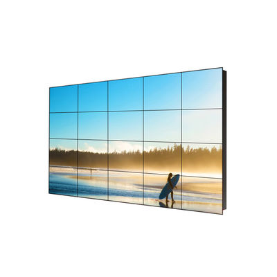 4K 75 Inç Video Splicing Wall Splicing Screen 1080p HD Monitör Paneli Yazılımla