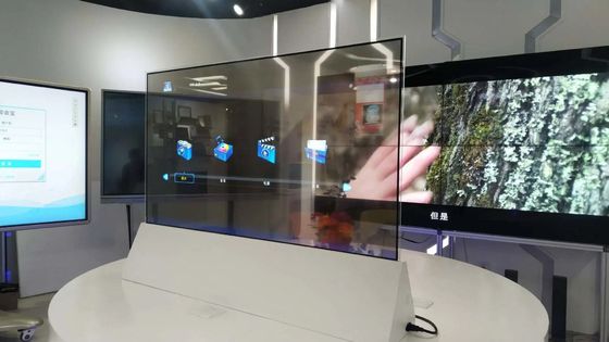 Reklam Şeffaf OLED Ekran Akıllı Masaüstü Tipi