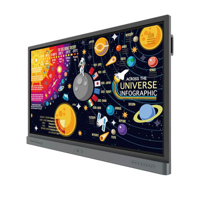 Konferans odaları için 4k etkileşimli elektronik beyaz tahta 75 inç