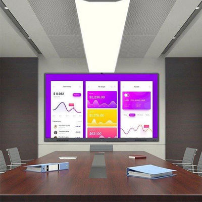 98 Inç Interactive Touch Screen Çok fonksiyonel Beyaz Sürüm