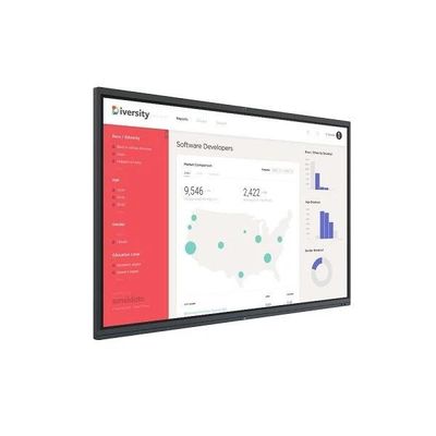 Eğitim Eğitim Ofisi için 4K Elektronik Interaktif Dokunmatik Ekran Taştaşı