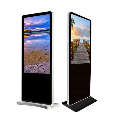 1920x1080 durak dijital ekran, yerde durak LCD Reklam oynatıcı 42 Inch