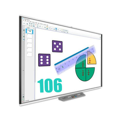 Eğitim Konferansı 106 Inch Akıllı Etkileşimli Tahta