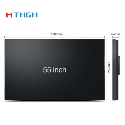 Ticari Reklamlar için 75 Inch Multi Screen Splicing LCD Video Panel