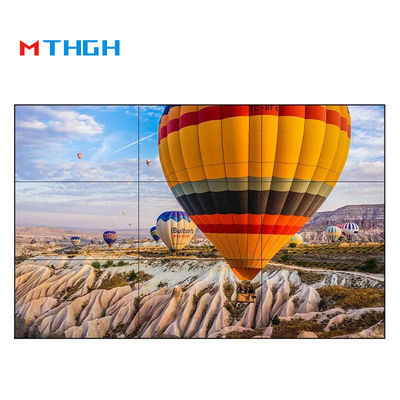 1080P Yüksek 3500:1 Kontrast LCD Splicing Screen 55 Inch LCD Video Duvarı