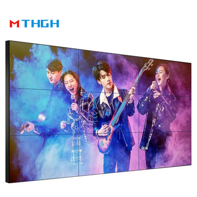 1080P Yüksek 3500:1 Kontrast LCD Splicing Screen 55 Inch LCD Video Duvarı