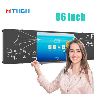86 Inch Öğretim Etkileşimli Dijital Blackboard daha büyük ekran