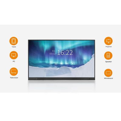 Konferans Eğitimi için USB ile 86 Inch Interactive Touch Screen Board