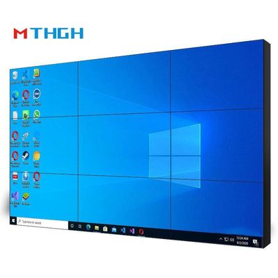 46 inç 72% Renk aralığı ADS Panel LCD Video Duvar Ekranı 3,5 mm dikişlerle