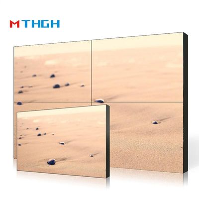 75 Inç Yüksek Çözünürlüklü LCD Video Duvarı 72% Renk Sınıfı Ekran Duvar Montajlı / Dahili