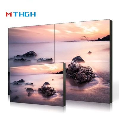 75 Inç Yüksek Çözünürlüklü LCD Video Duvarı 72% Renk Sınıfı Ekran Duvar Montajlı / Dahili