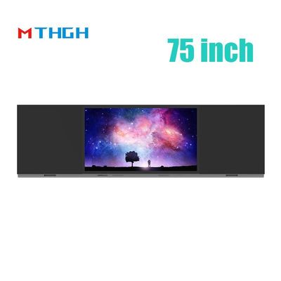 75 Inç Interaktif Dokunmatik Ekran Ekranı Akıllı Blackboard LED Panel 500cd/M2 Okul Eğitimi