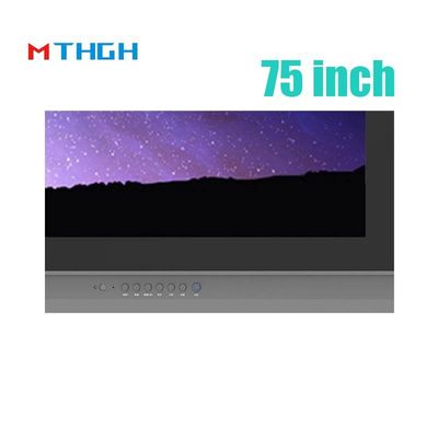 75 Inç Interaktif Dokunmatik Ekran Ekranı Akıllı Blackboard LED Panel 500cd/M2 Okul Eğitimi