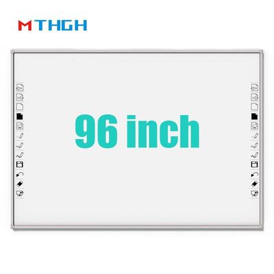 96 Inch Classroom Dijital Whiteboard 10 Nokta Dokunmatik Akıllı Etkileşimli Ekran