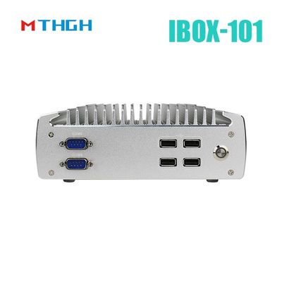 IBOX-101 Plus Endüstriyel Mini PC HDMI ile Mini PCIe/MSATA Destek Windows/Liunx