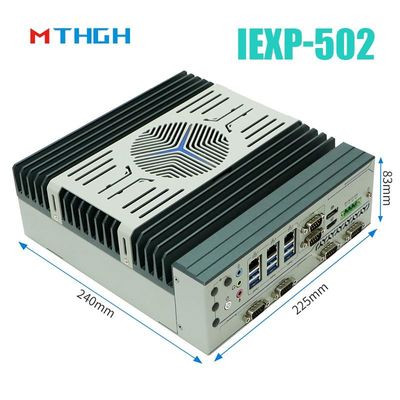 IEXP-502 Endüstriyel Mini PC Mini PCIe Genişleme Slot Windows/Linux işletim sistemi ile