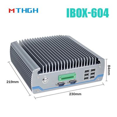 Fansiz Endüstriyel Bilgisayar IBOX-604 Intel Core I5 6500T SSD HDMI Windows/Linux