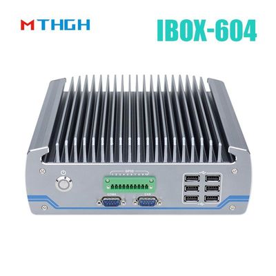Fansiz Endüstriyel Bilgisayar IBOX-604 Intel Core I5 6500T SSD HDMI Windows/Linux