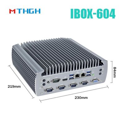 Fansiz Endüstriyel Bilgisayar IBOX-604 Intel Core I5 6500T SSD HDMI Windows/Linux