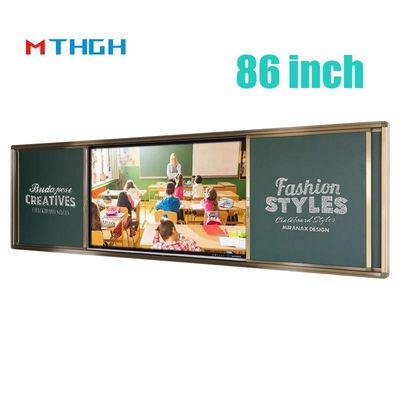 86 Inch Push Pull Digital Chalk Board Eğitim Eğitimi için Akıllı Manyetik