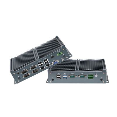 IBOX-1126 J1900 Endüstriyel Fansiz Mini Bilgisayar 4 USB 2.0 Portla
