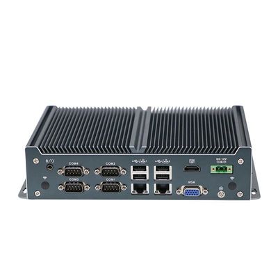 IBOX-1126 J1900 Endüstriyel Fansiz Mini Bilgisayar 4 USB 2.0 Portla