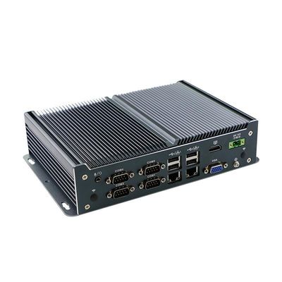 IBOX-1126 J1900 Endüstriyel Fansiz Mini Bilgisayar 4 USB 2.0 Portla