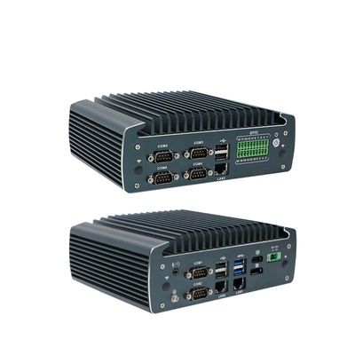 IBOX-1226 J6412 Endüstriyel Fansiz Mini Bilgisayar 32GB RAM ve 12V DC Girişi