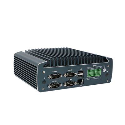 IBOX-1226 J6412 Endüstriyel Fansiz Mini Bilgisayar 32GB RAM ve 12V DC Girişi