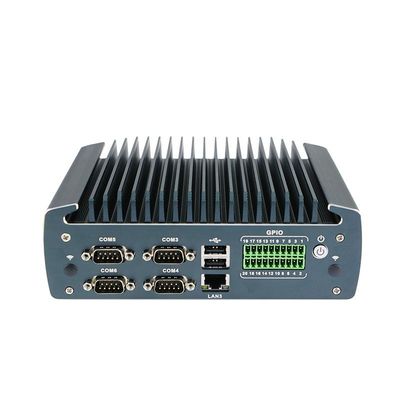 IBOX-1226 J6412 Endüstriyel Fansiz Mini Bilgisayar 32GB RAM ve 12V DC Girişi