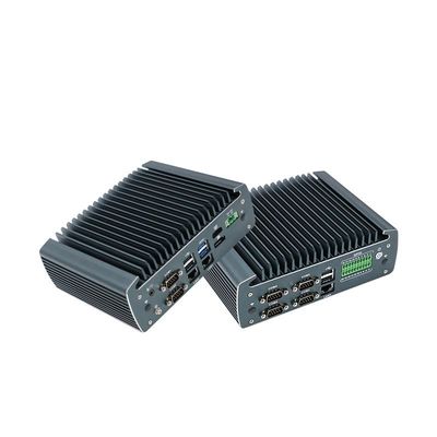 IBOX-1226 J6412 Endüstriyel Fansiz Mini Bilgisayar 32GB RAM ve 12V DC Girişi