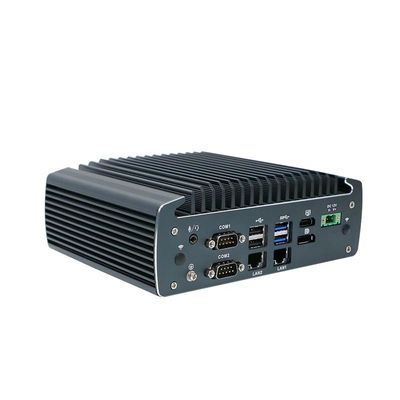 IBOX-1226 J6412 Endüstriyel Fansiz Mini Bilgisayar 32GB RAM ve 12V DC Girişi
