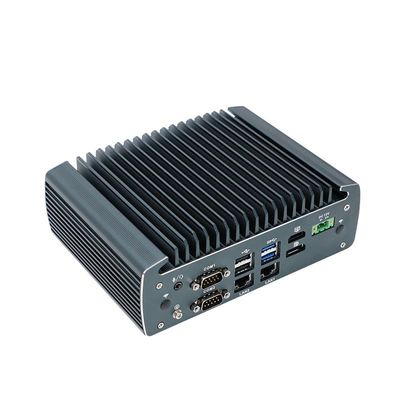 IBOX-1226 J6412 Endüstriyel Fansiz Mini Bilgisayar 32GB RAM ve 12V DC Girişi