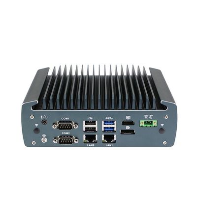 IBOX-1226 J6412 Endüstriyel Fansiz Mini Bilgisayar 32GB RAM ve 12V DC Girişi