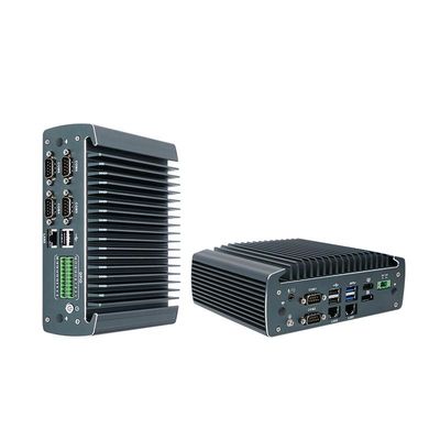 IBOX-1226 J6412 Endüstriyel Fansiz Mini Bilgisayar 32GB RAM ve 12V DC Girişi
