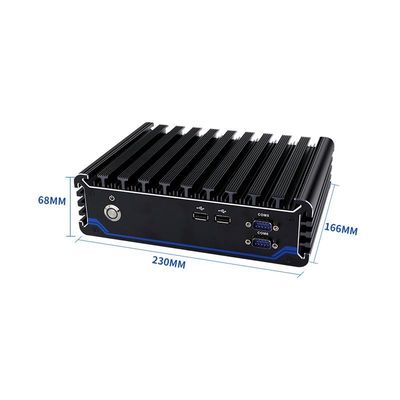 IBOX-3026 Fanless Endüstriyel Mini PC 1135G7 İşlemci CE FCC ROHS Sertifikasıyla
