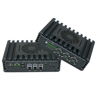 Dört çekirdekli IBOX-3126 Mini PC 3*Intel I225-V 2.5G LAN Endüstriyel Çalışma İstasyonu