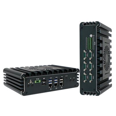 Dört çekirdekli IBOX-3126 Mini PC 3*Intel I225-V 2.5G LAN Endüstriyel Çalışma İstasyonu