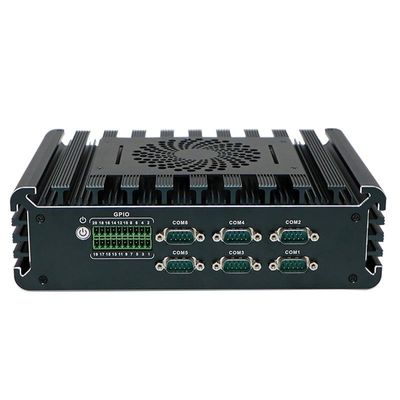 Dört çekirdekli IBOX-3126 Mini PC 3*Intel I225-V 2.5G LAN Endüstriyel Çalışma İstasyonu