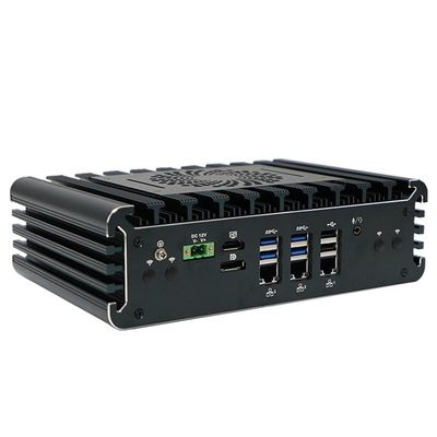 Dört çekirdekli IBOX-3126 Mini PC 3*Intel I225-V 2.5G LAN Endüstriyel Çalışma İstasyonu